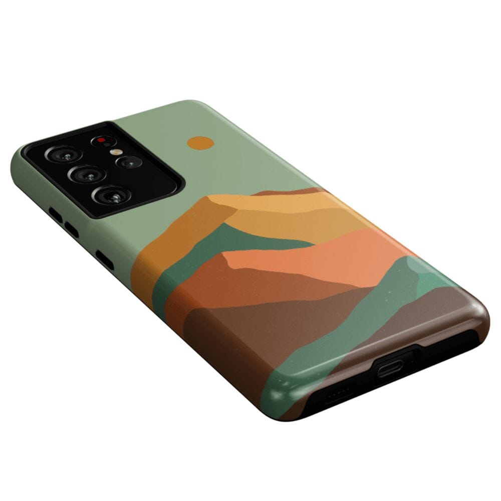 Casetry Endless Peaks | Colorblock Mountain Samsung Case - view 32
