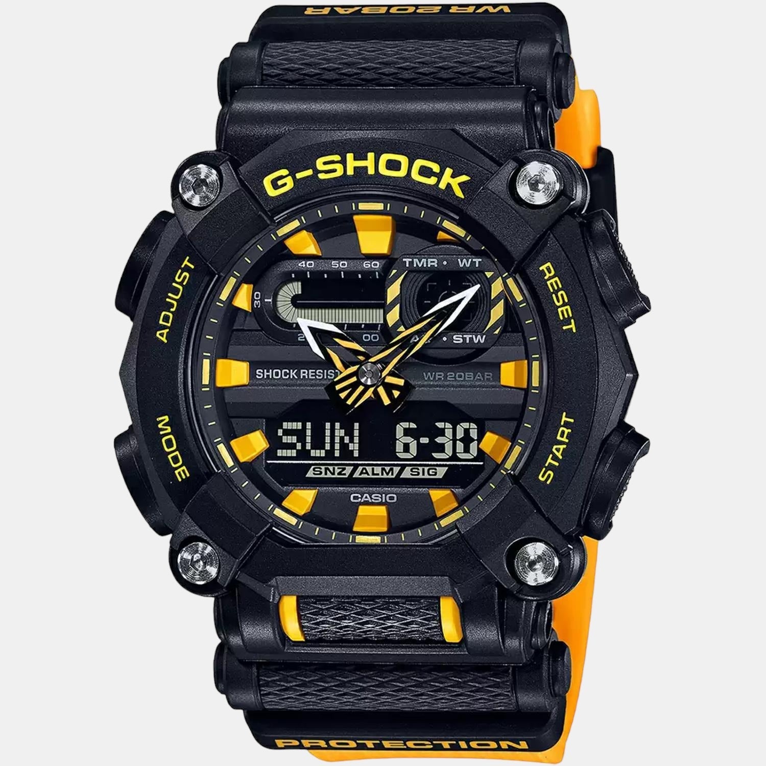 Casio G-Shock Men Quartz Black Dial Analog-Digital Resin Watch G1048 - view 2