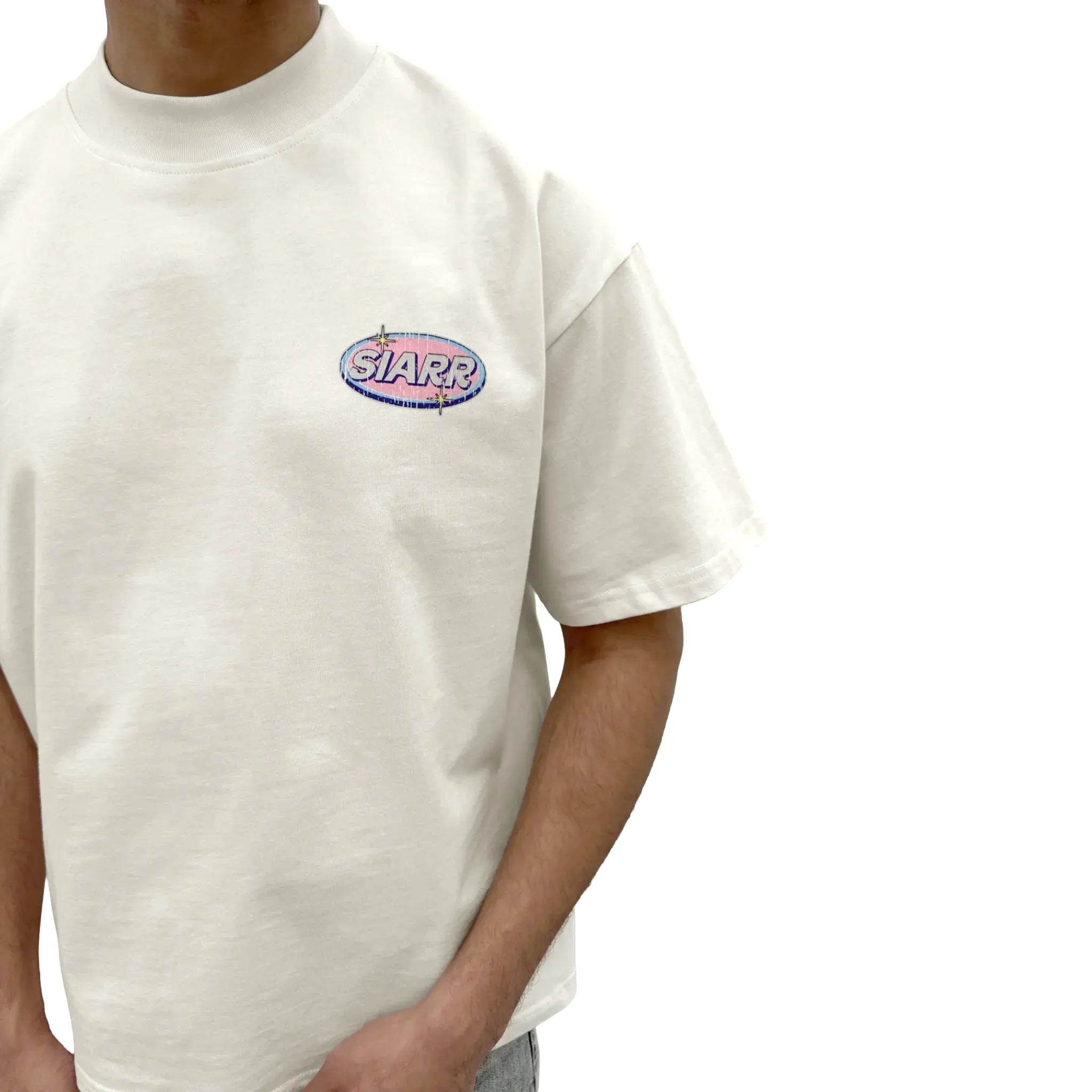 SIARR Diner Off White T Shirt - view 3