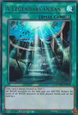 Yu-Gi-Oh! A Legendary Ocean - MAMA-EN079 - Ultra Rare - 1st Edition
