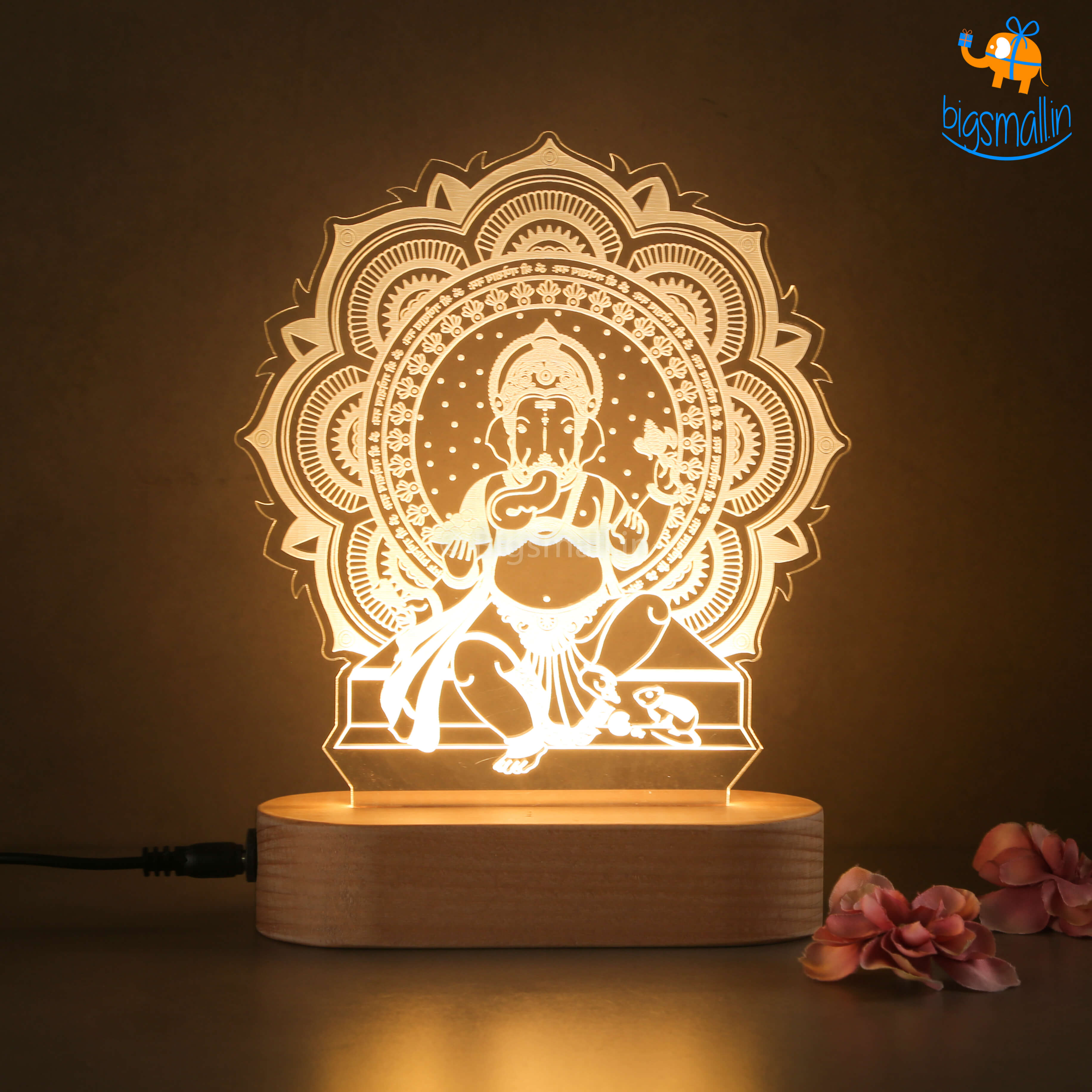 India Vibes Ganesha Hologram Lamp - view 6