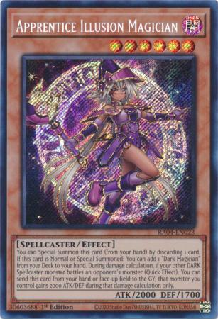 Yu-Gi-Oh! Apprentice Illusion Magician - RA04-EN023 - Secret Rare - 1st Edition