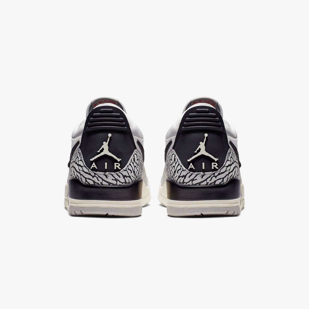 Jordan | AIR JORDAN LEGACY 312 LOW { SUMMIT WHITE/FIRE RED-TECH GREY-BLACK - view 2