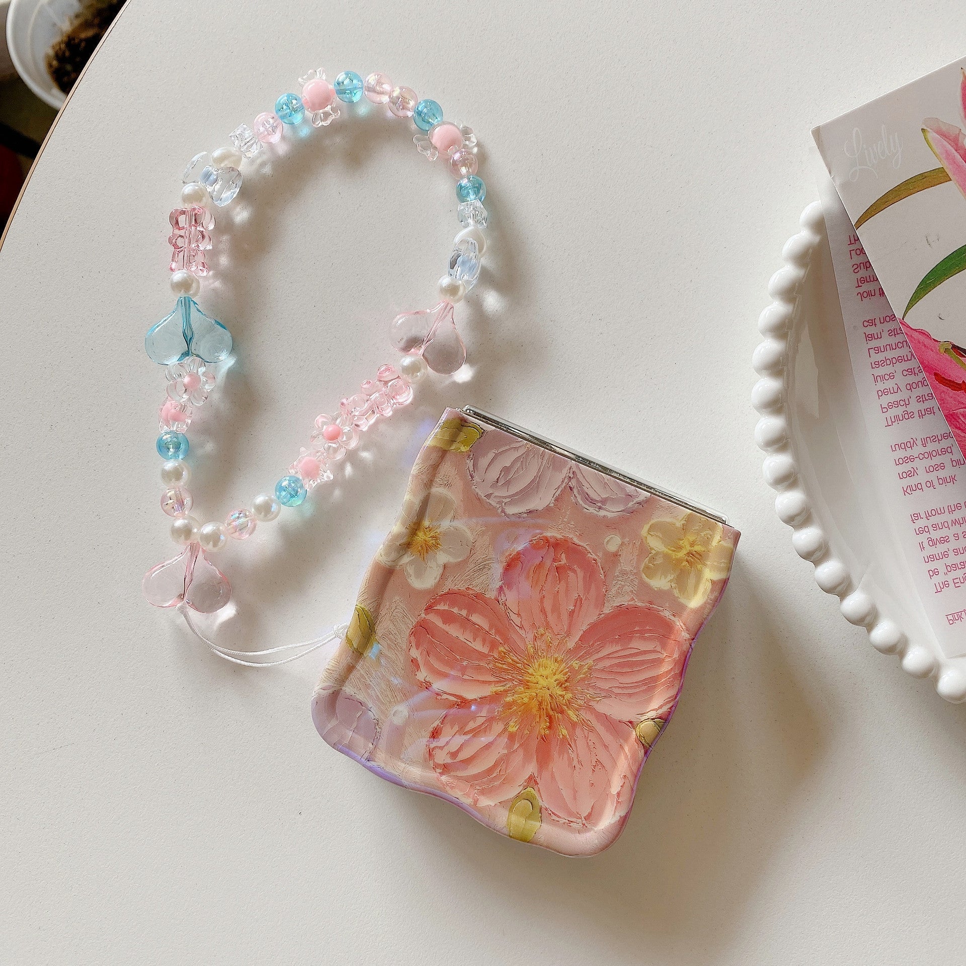 Peeperly Artistic Camellia Blooms Case with Charm - Samsung - view 9