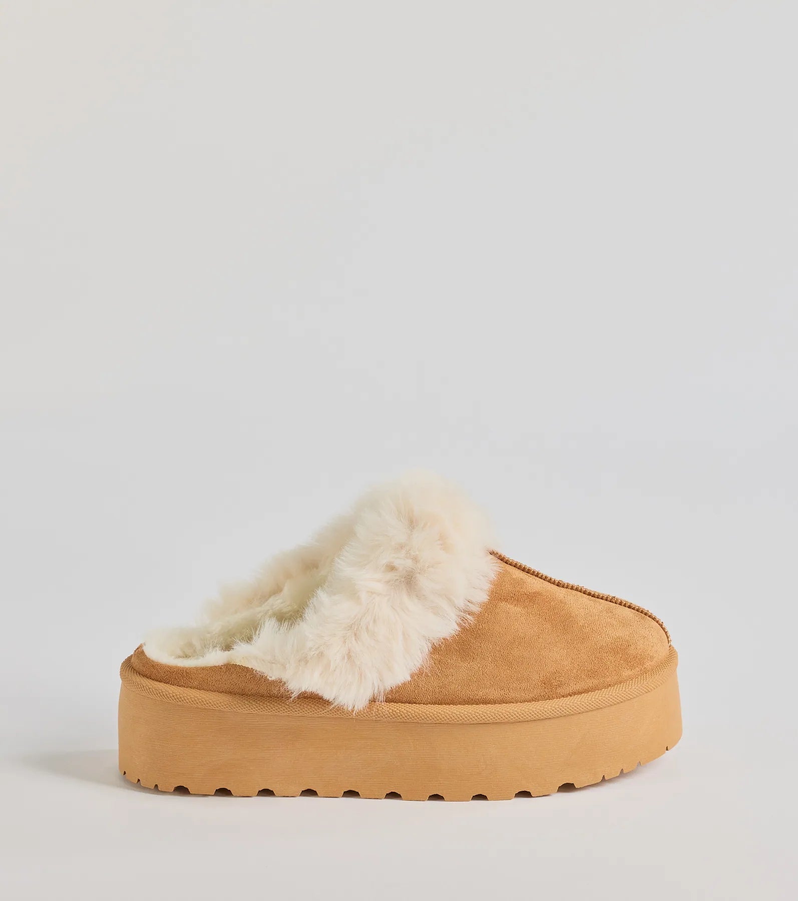 Windsor Cozy Mode Faux Fur Lined Platform Slippers - view 2