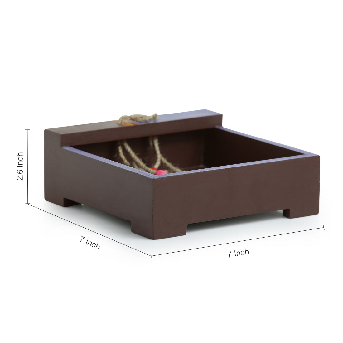 EXCLUSIVELANE 'Owl Motif' Tissue Holder In Pine Wood - view 6