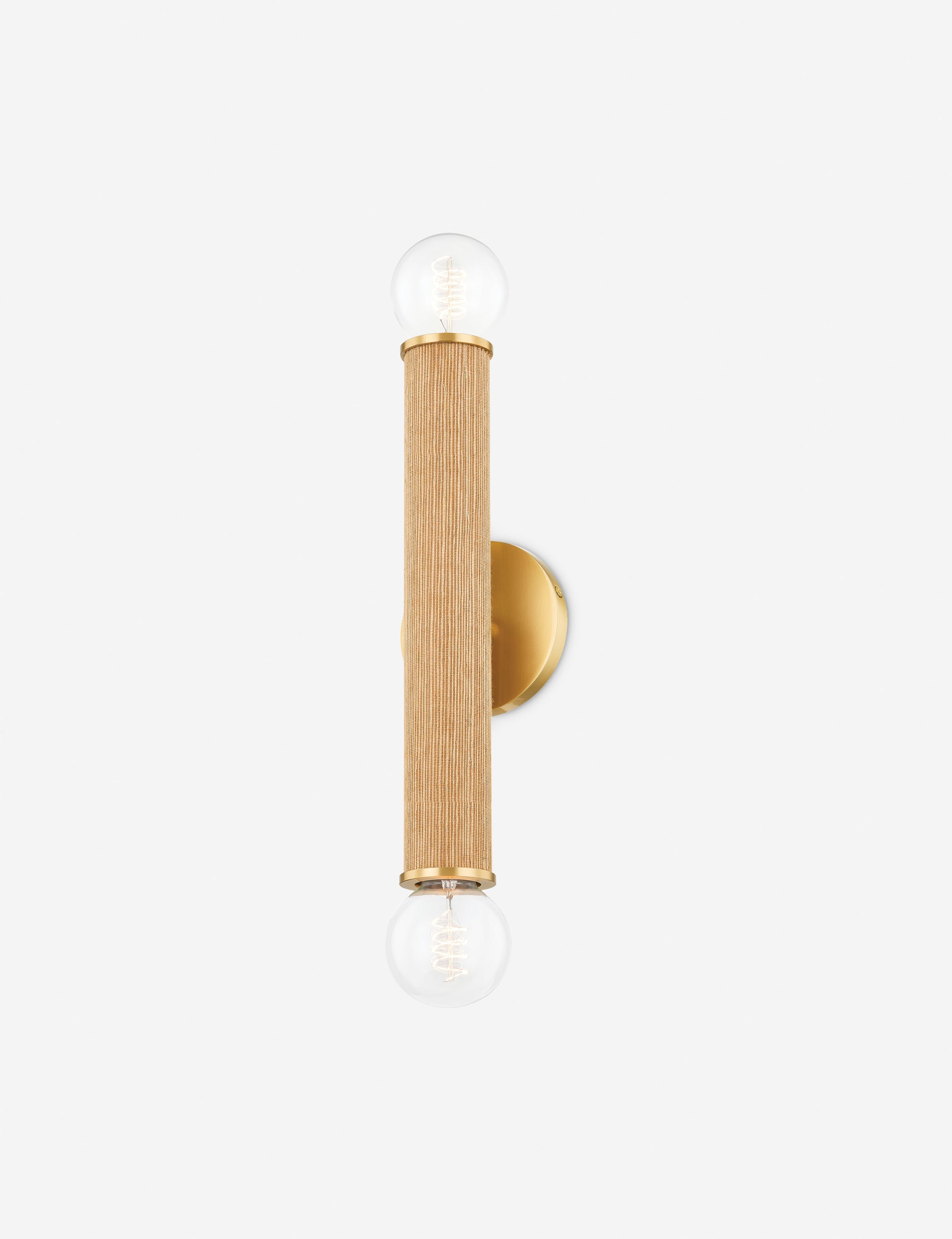Lulu and Georgia Lettie Double Sconce – Natural - view 2