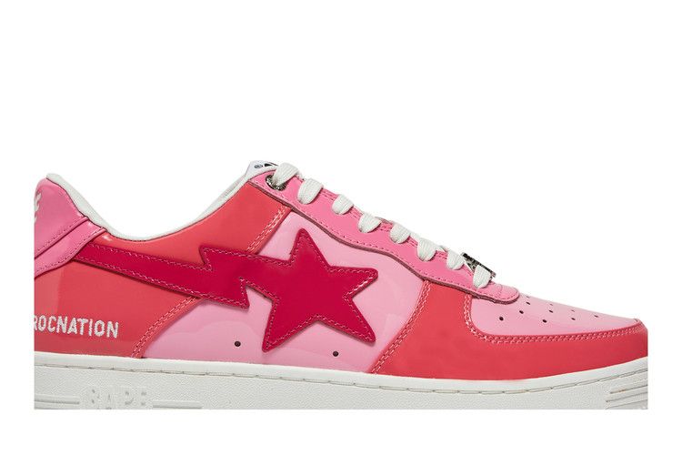 A Bathing Ape Bape Sta Low White ABC Camo Pink (2021) - view 2