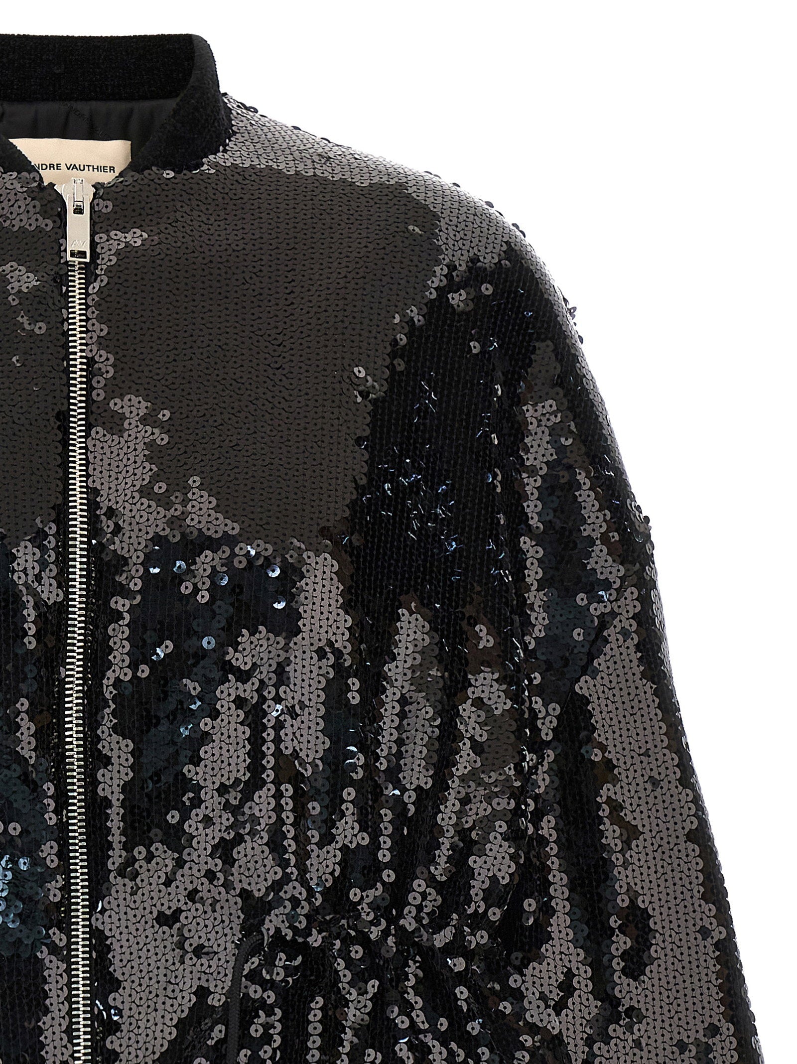 Alexandre Vauthier Sequin Bomber Jacket – 100% polyester - view 4