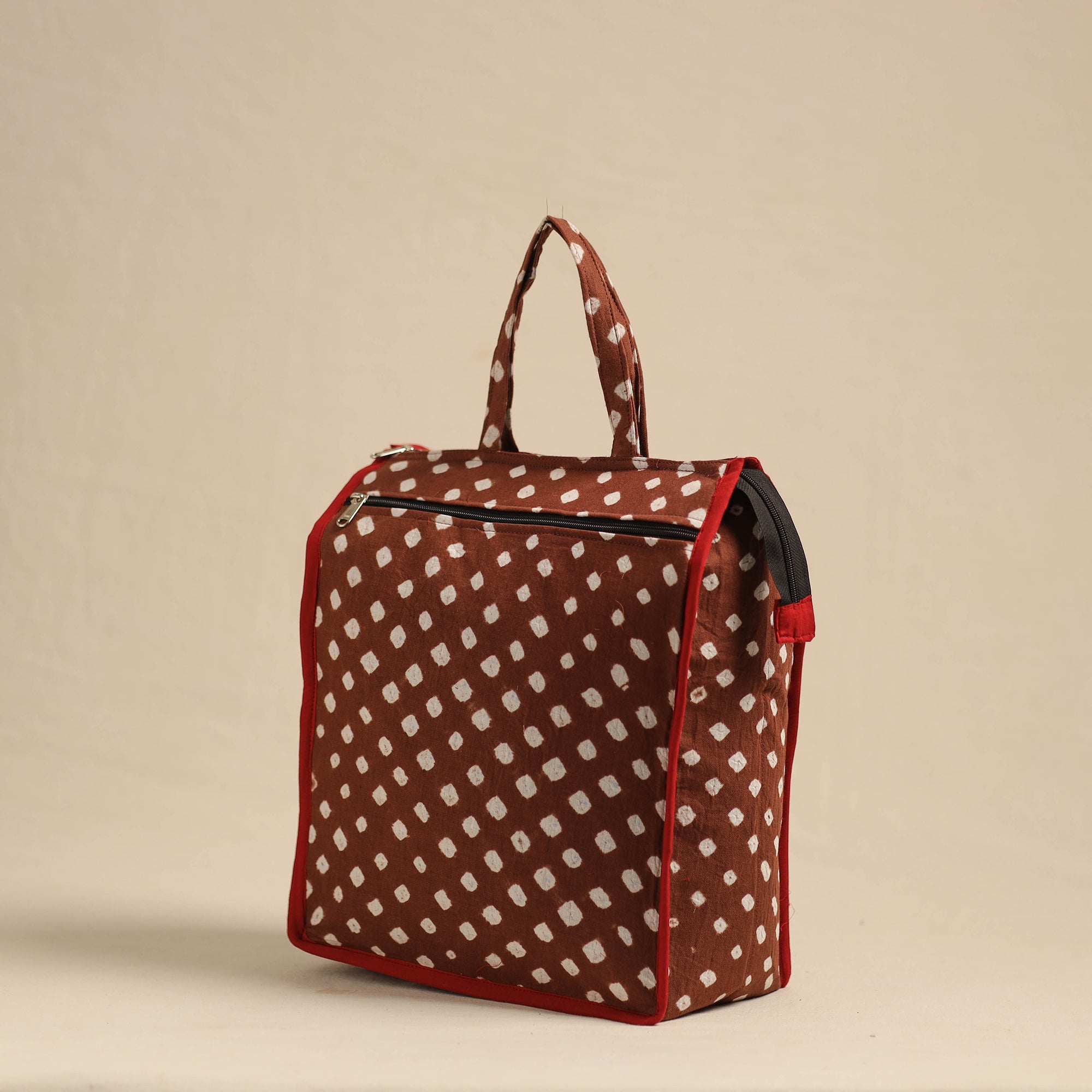 NOORI BAZAR Brown - Eco-Friendly Handmade Cotton Handbag for Women 05 - view 2