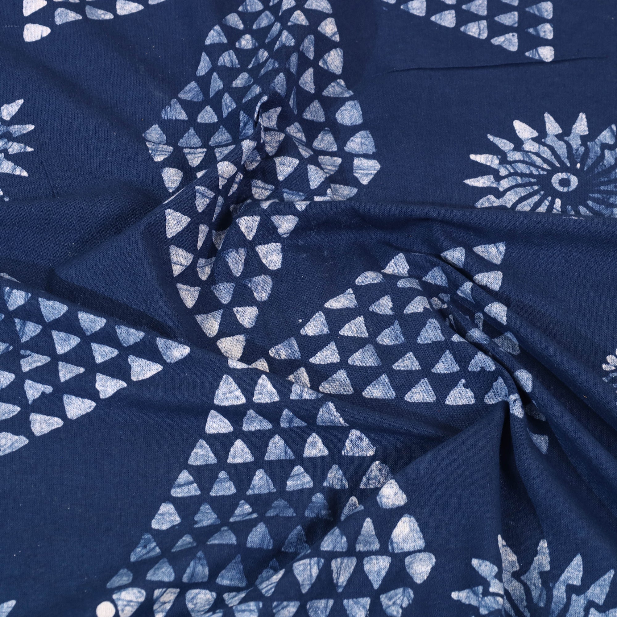 BATIK BY MD. SHARIFF Blue - Cotton Hand Batik Print Single Bedsheet (91 x 57 ) 30 - view 5