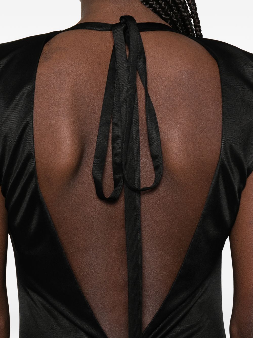 Elisabetta Franchi Long evening dress – 100% Viscose - view 3
