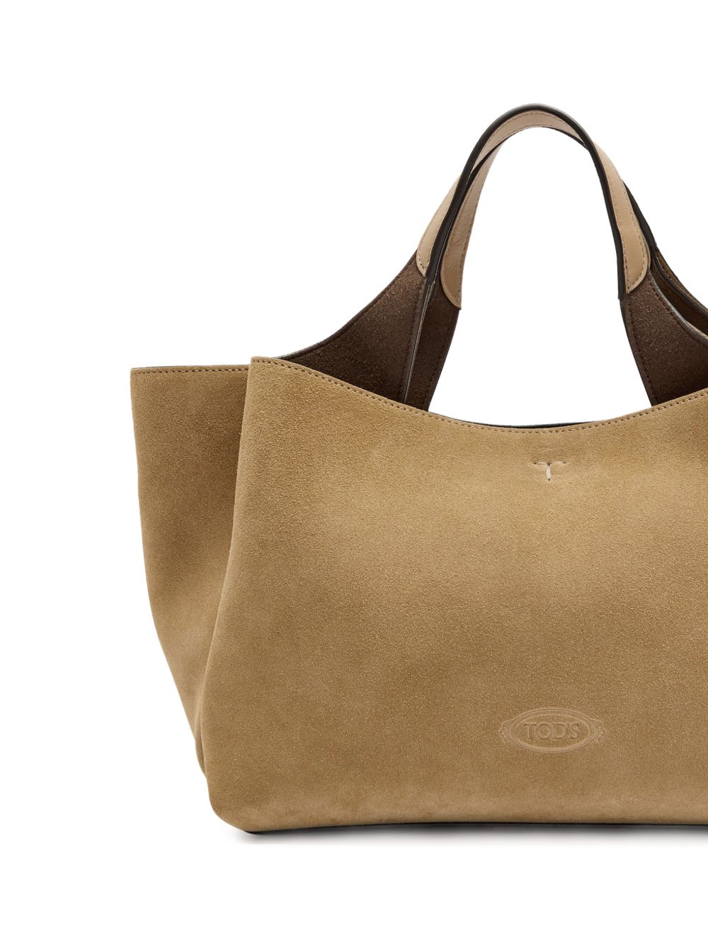 Tod's T Timeless Mini Tote Bag – Calf Suede 100% - view 2