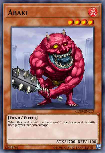 Yu-Gi-Oh! Abaki - YSDS-EN020 - Common - Unlimited