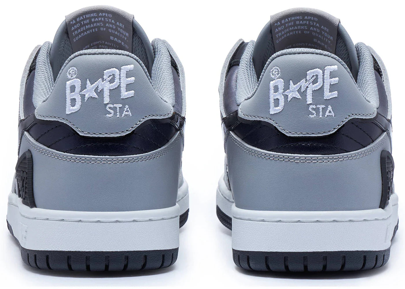 A Bathing Ape Bape SK8 Sta Grey Gradation - view 2