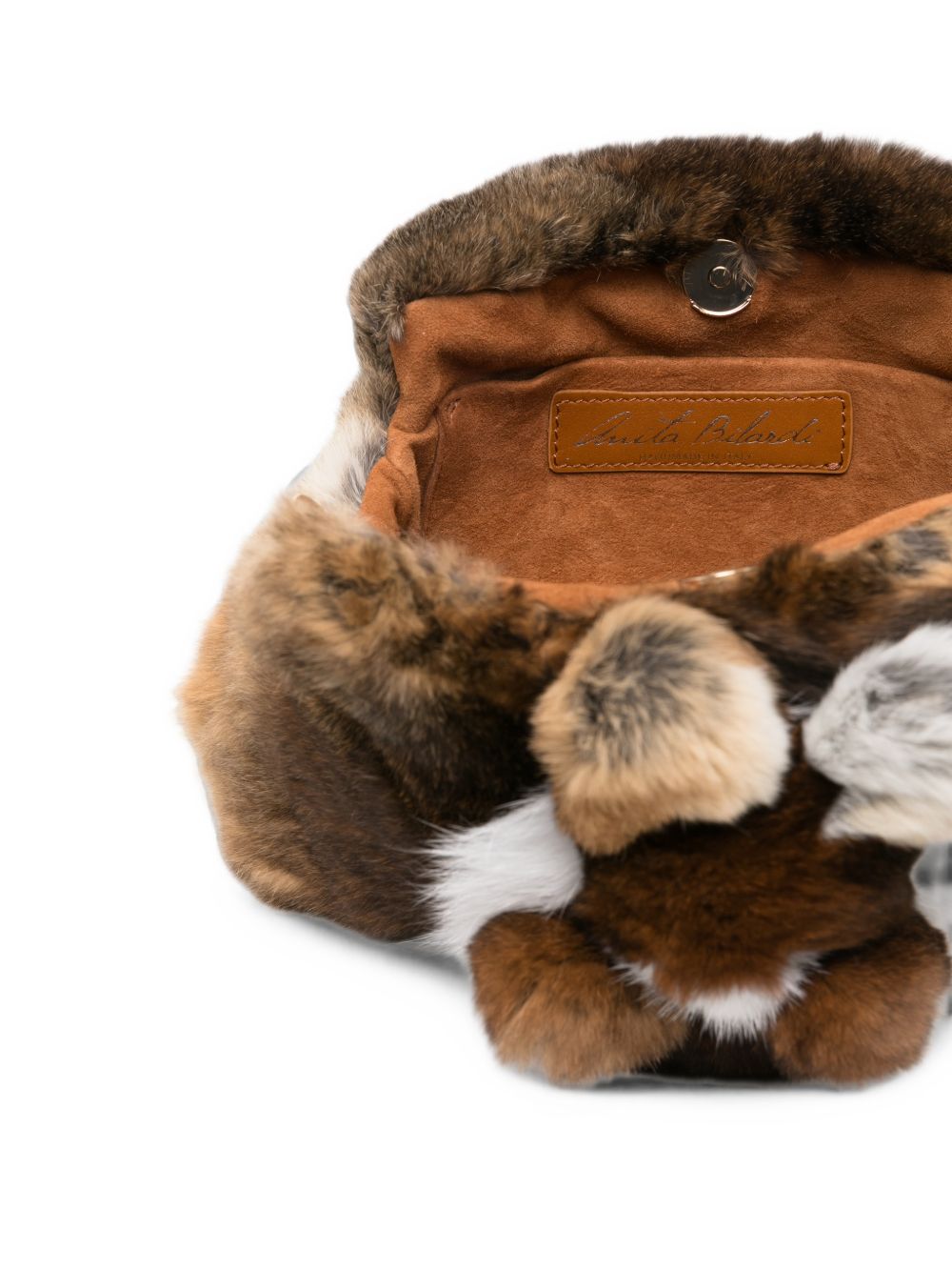 Anita Bilardi Squirrel Faux-Fur Bag – Outer: Calf Leather 100% - view 4
