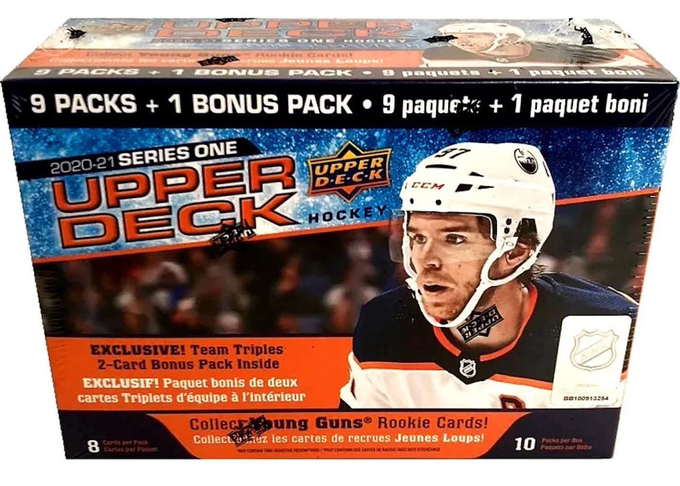 2020-21 Upper Deck Series One Hockey 9 Pack Box