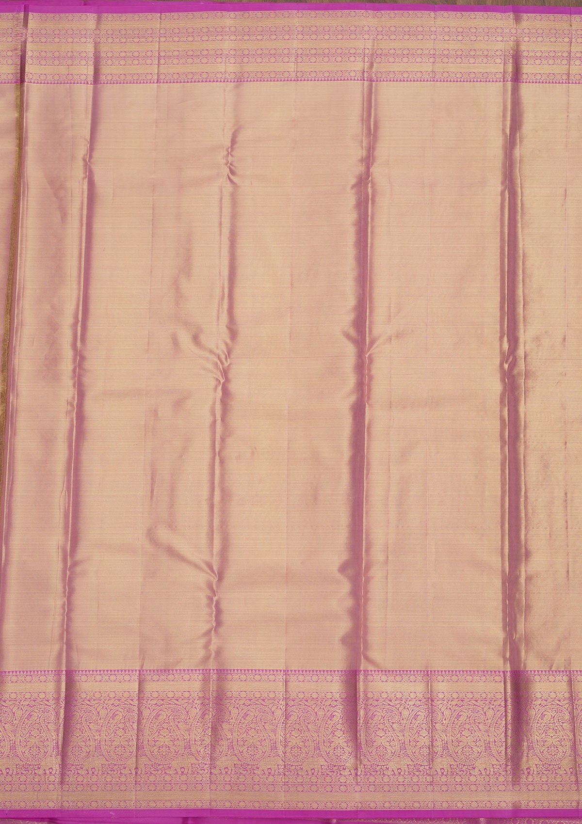 Koskii Mauve Zariwork Pure Silk Saree – Women's - view 6