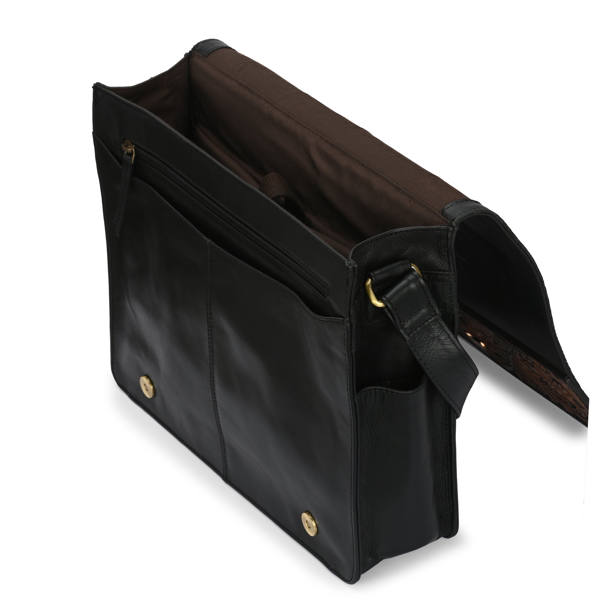 Hand-Carved Bags by Lafattio – Black - view 8