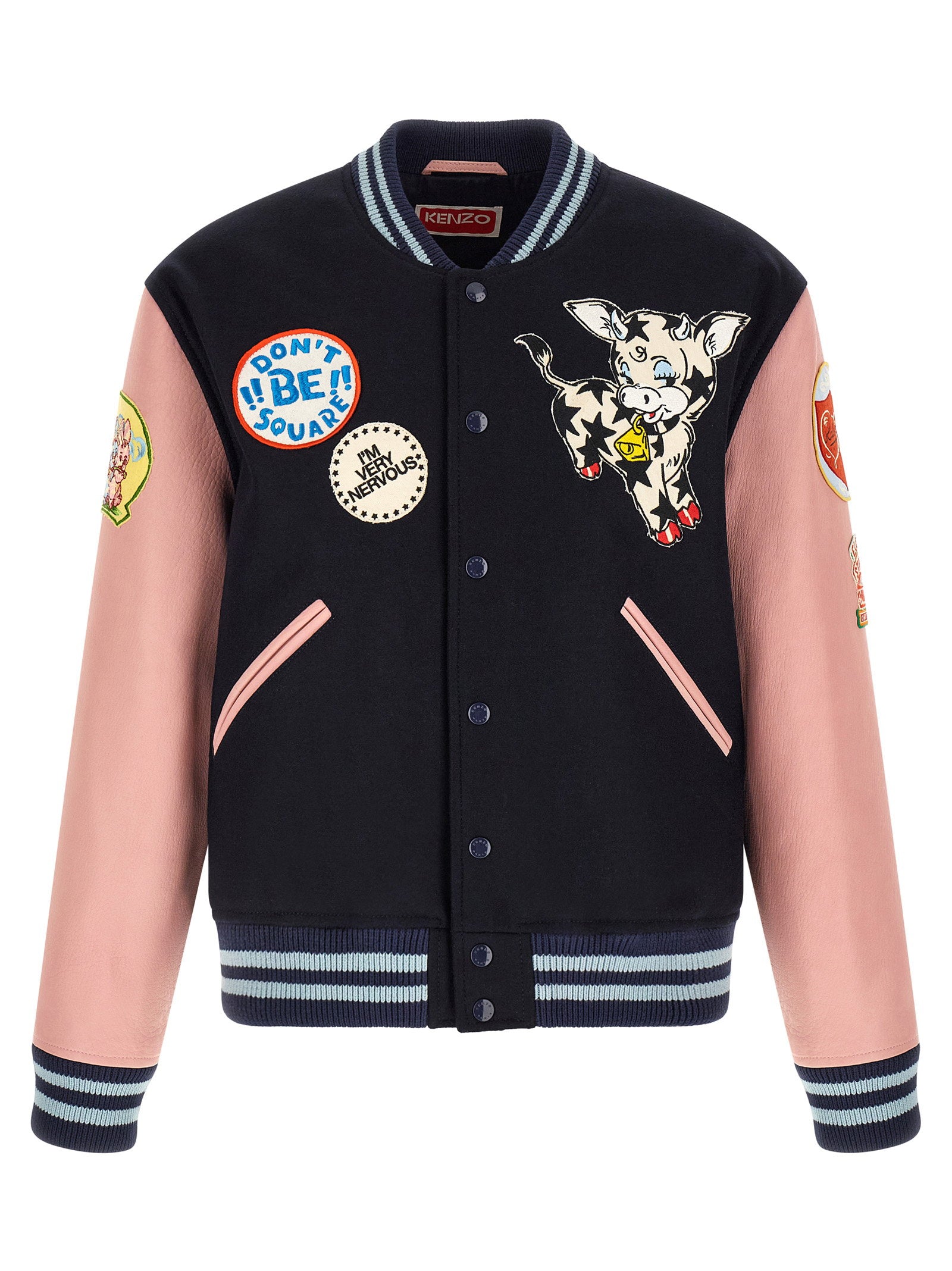 Kenzo Badges Jacket – 100% wool