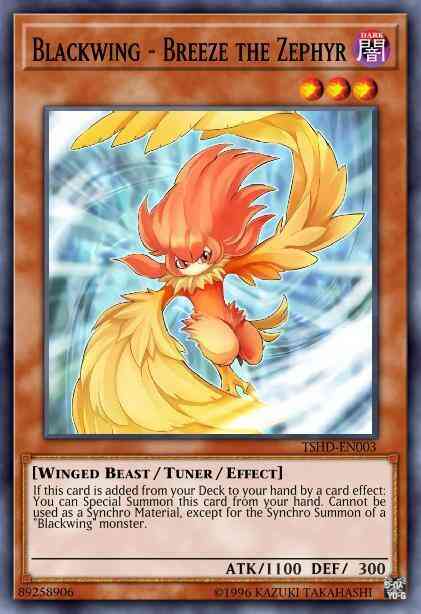 Yu-Gi-Oh! Blackwing - Breeze the Zephyr - LC5D-EN122 - Common - 1st Edition