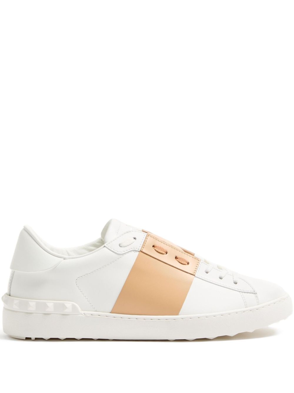 Valentino Garavani Open Sneaker In Calfskin – Calf Leather 100%