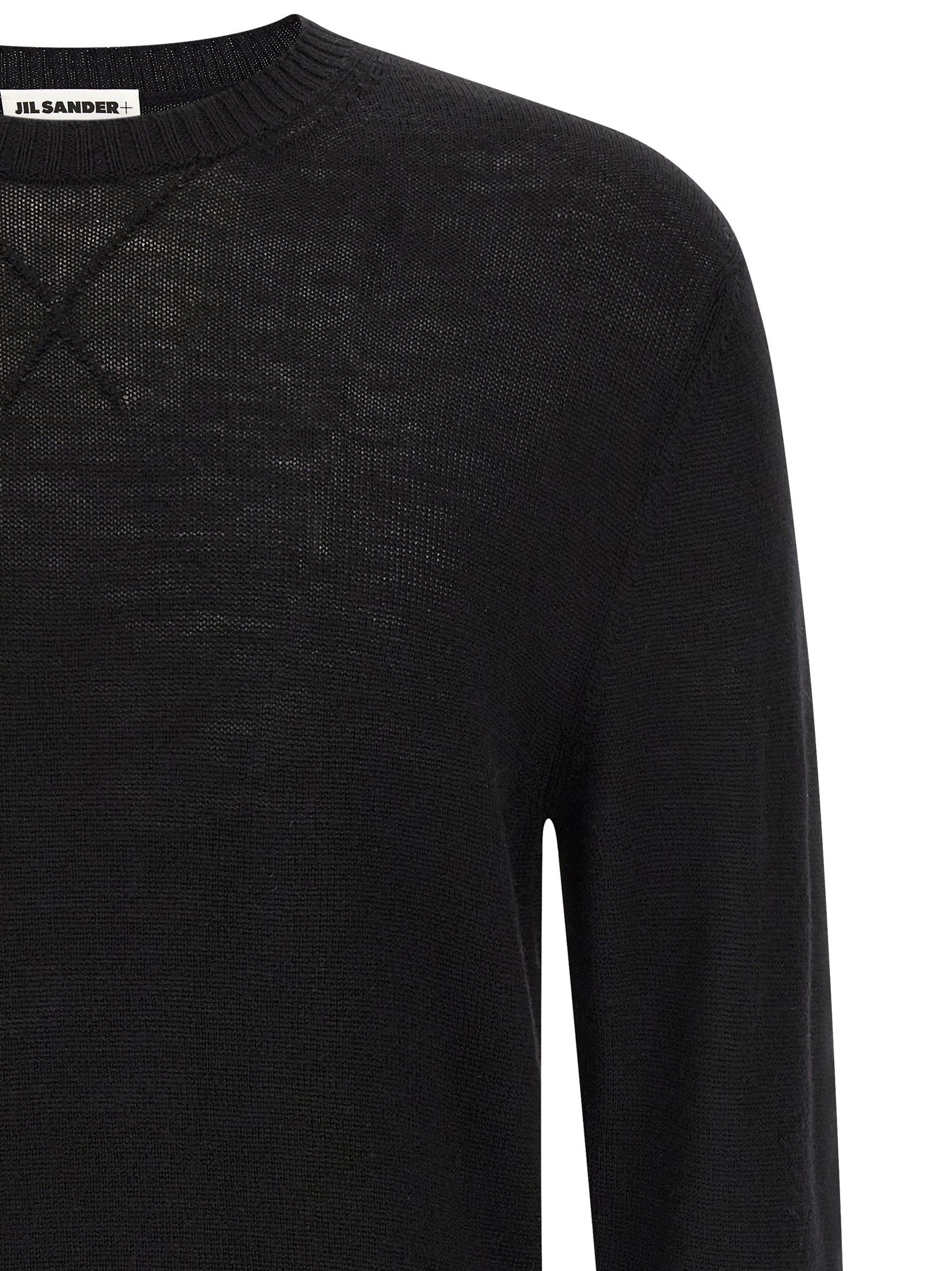 Jil Sander Logo Embroidery Sweater – 100% virgin wool - view 3