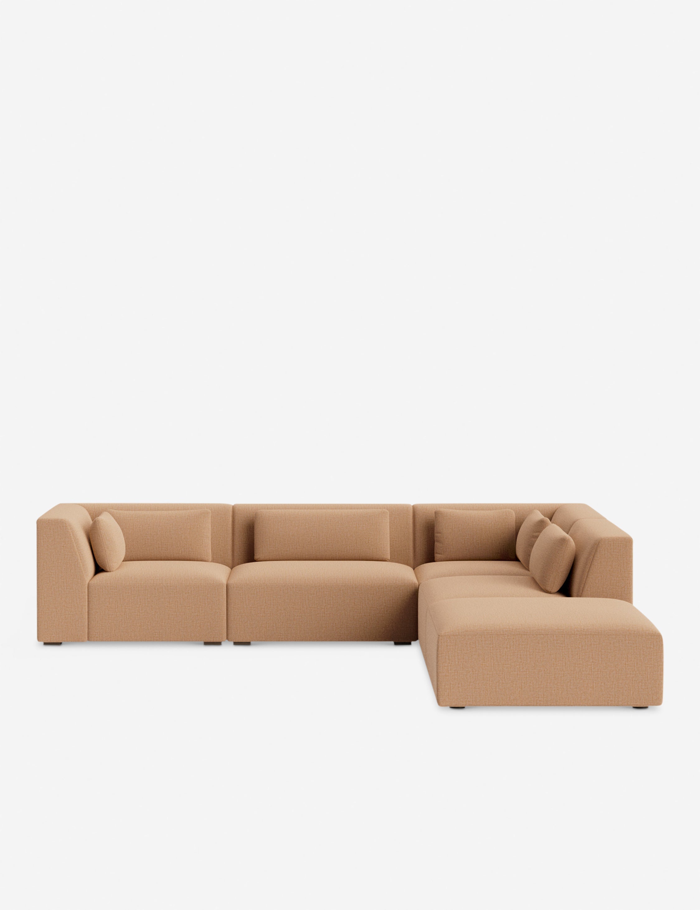 Lulu and Georgia Koh Modular Sectional Sofa With Ottoman - view 41
