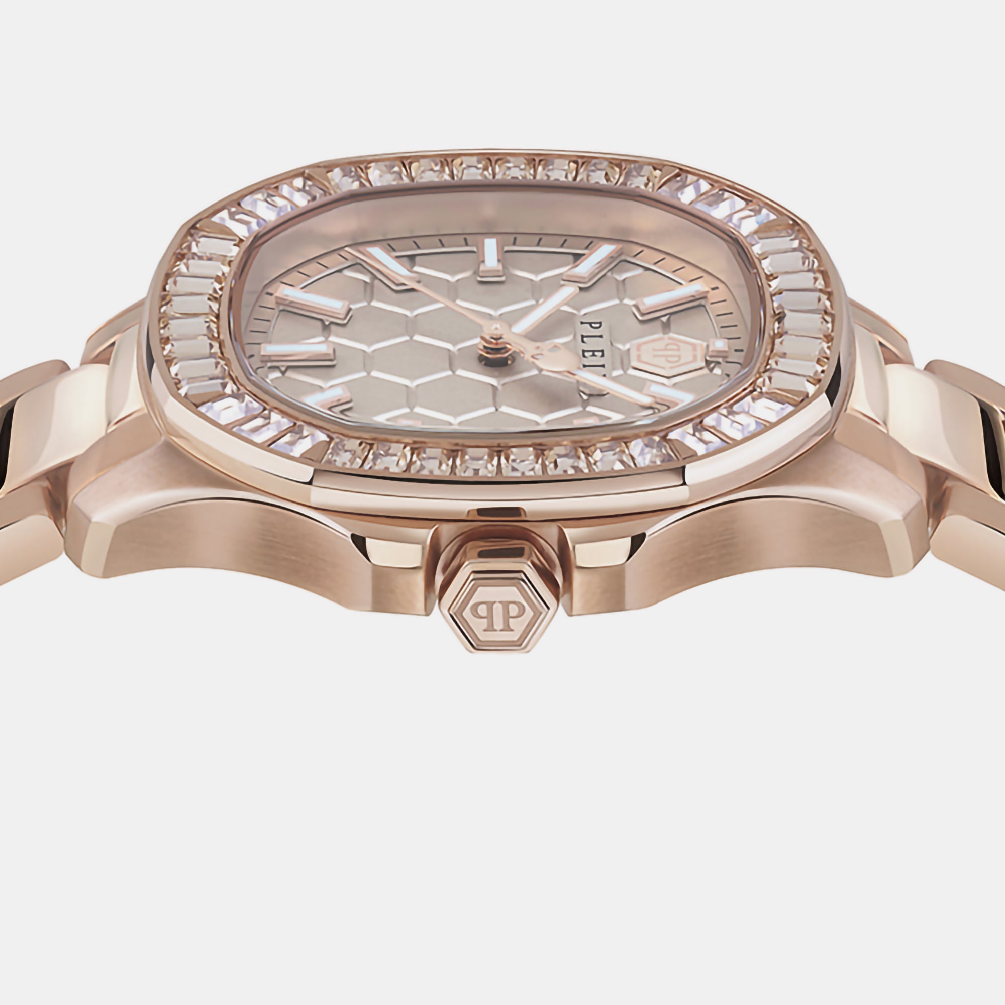 Philipp Plein High-Iconic Women Quartz Beige Dial Analog Stainless Steel Watch PWTAA0723 - view 2