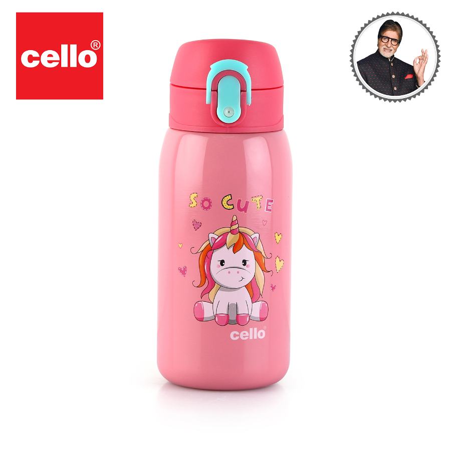 Cello Junior 375 Hot & Cold Stainless Steel Kids Water Bottle, 375ml - view 30