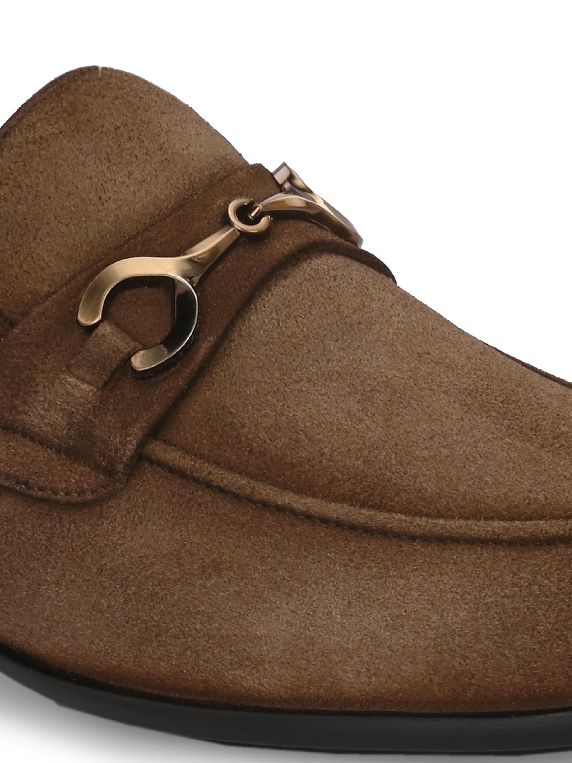 Stardust Buckled Loafers by Aspeerio - view 13