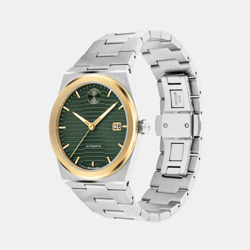 Movado Bold Women Automatic Green Dial Analog Stainless Steel Watch 3600942 - view 2