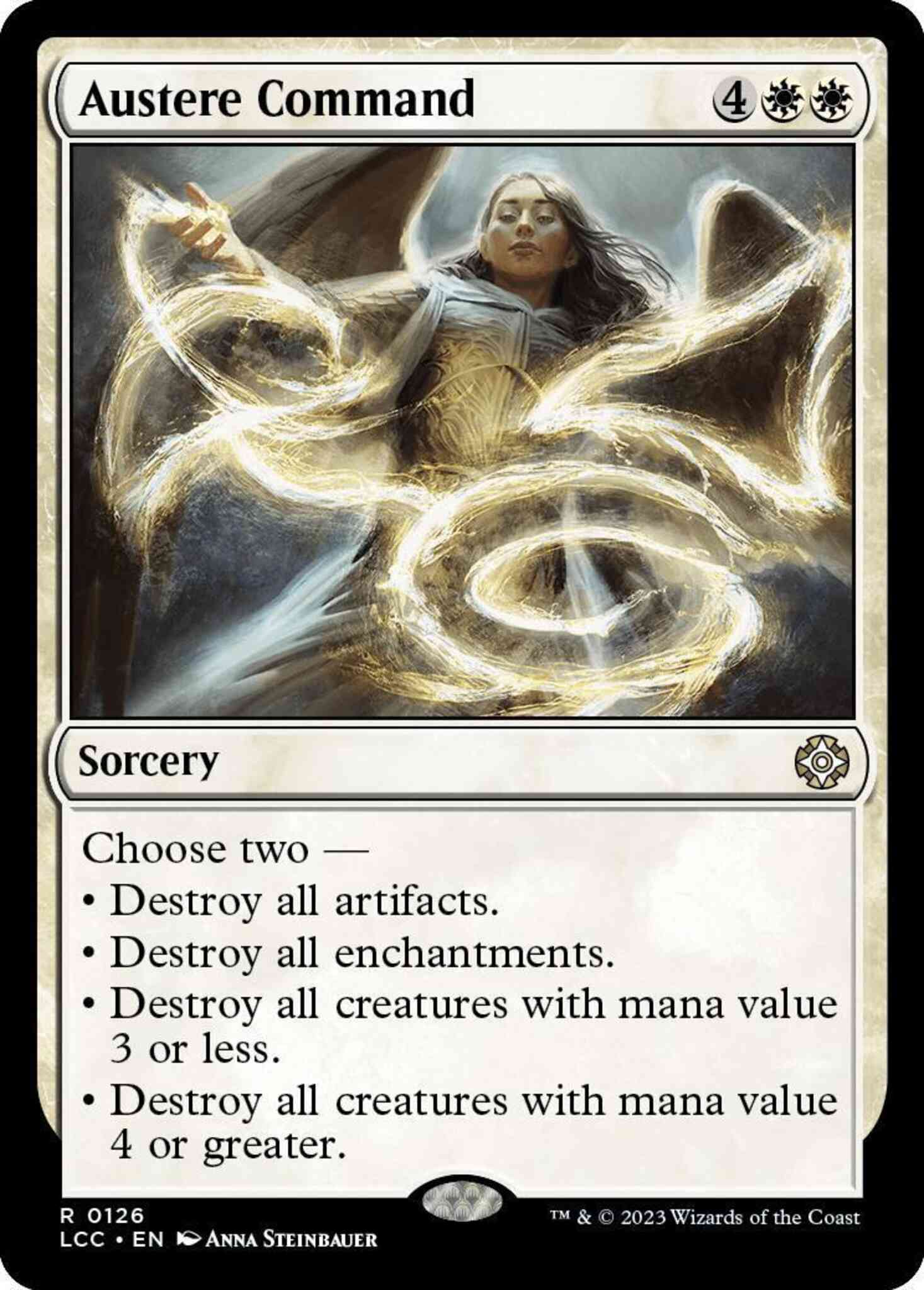Austere command 126 – Magic Austere Command [126] [The Lost Caverns of Ixalan: Commander] [Non-Foil]