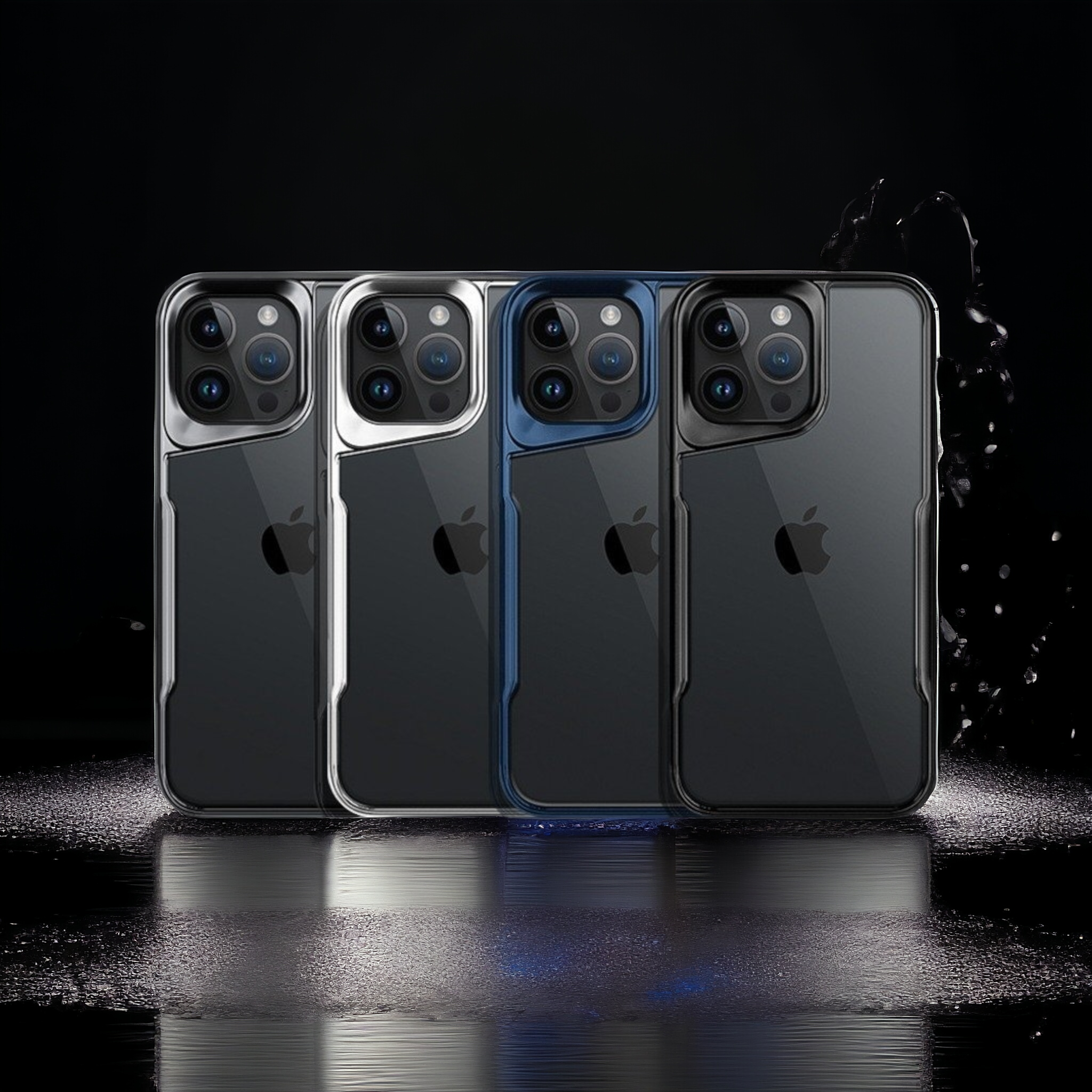 Apple Minimalist Hybrid Acrylic Defender Case - iPhone