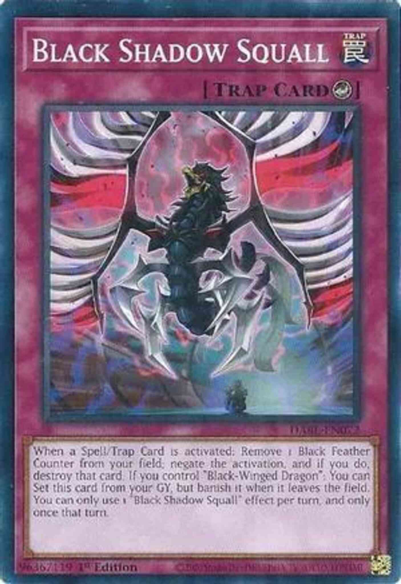 Yu-Gi-Oh! Black Shadow Squall - DABL-EN072 - Common - 1st Edition