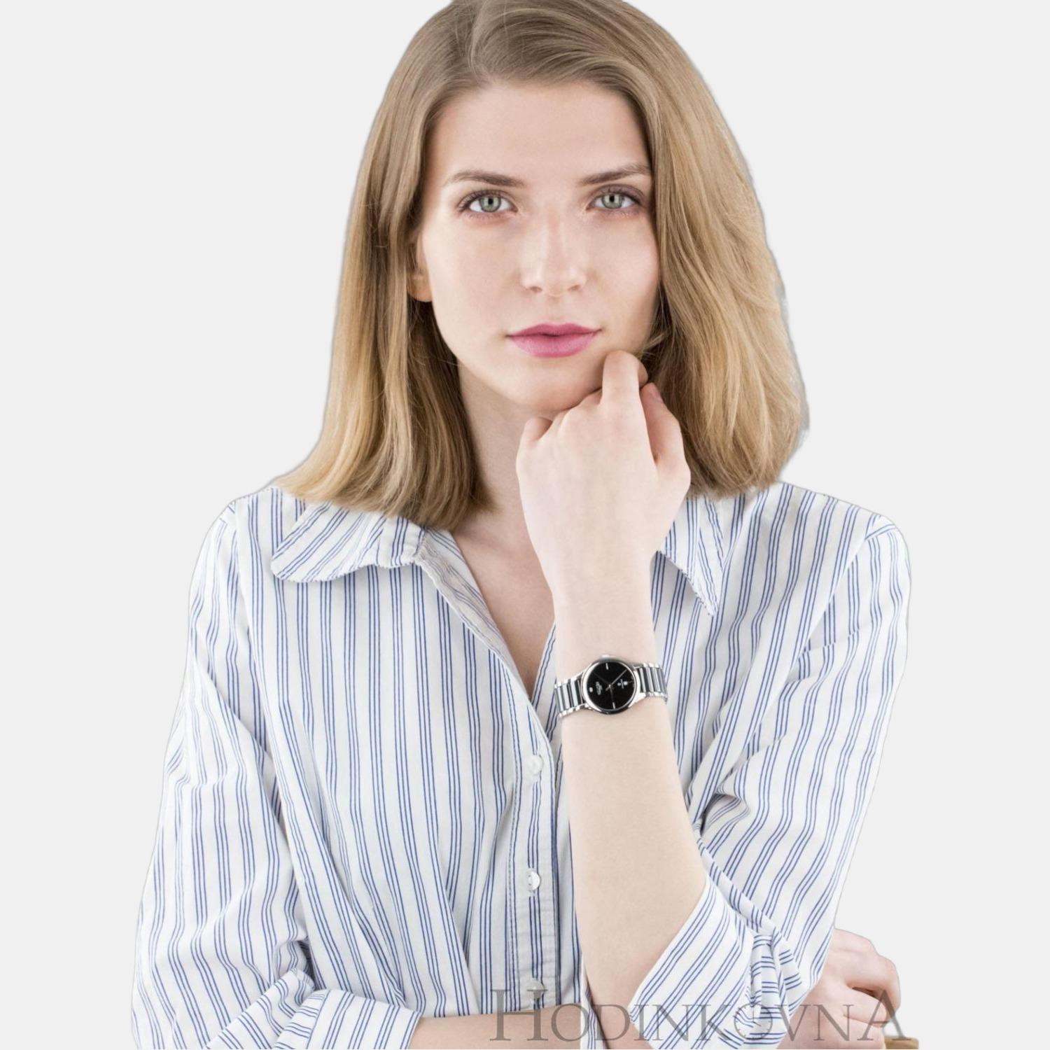 Roamer C-Line Women Quartz Black Dial Analog Ceramic Watch 657844 41 59 60 - view 4