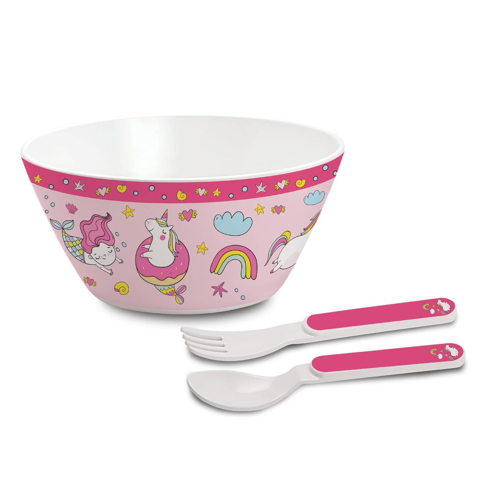 Cello Cone Kids Melamine Bowl, Set of 3