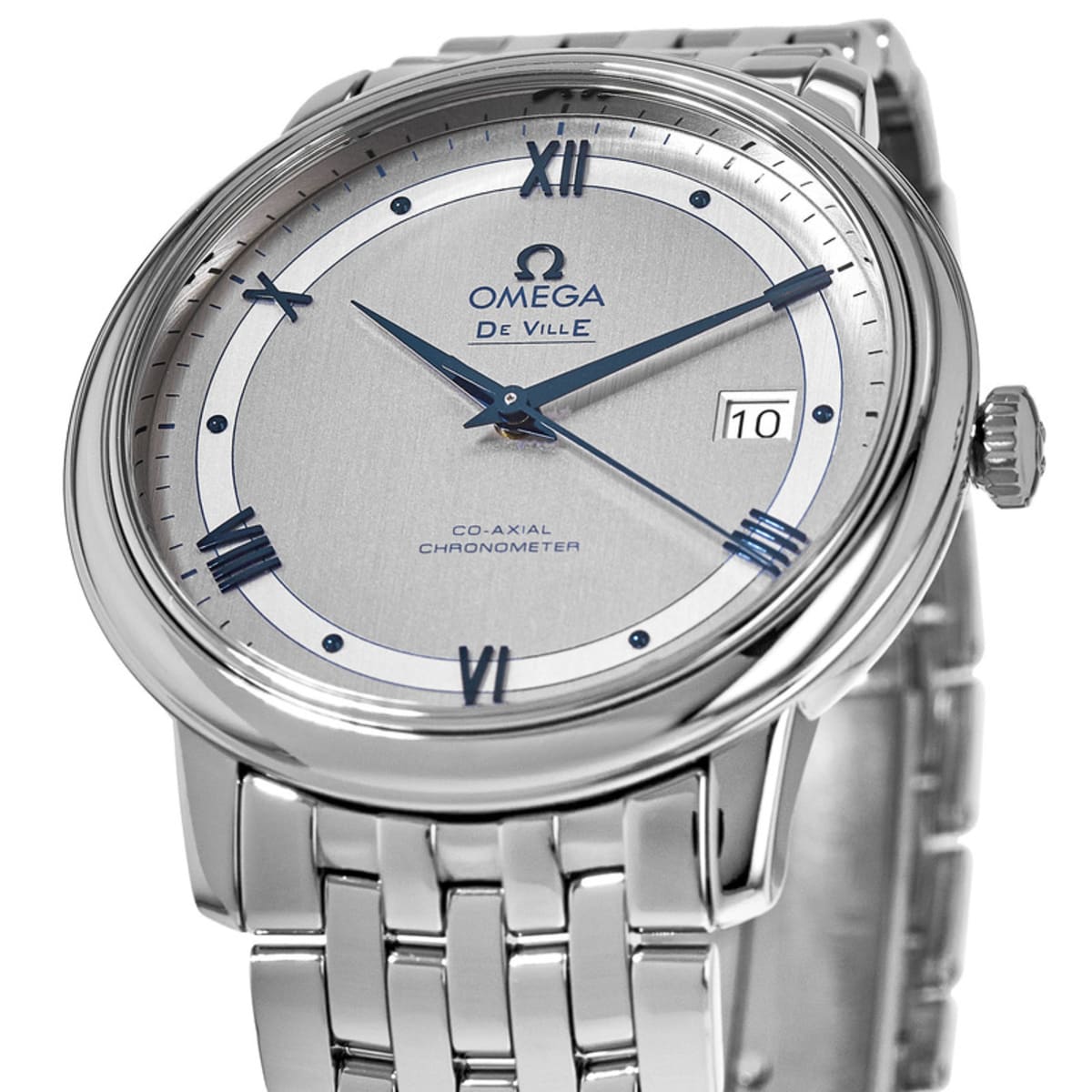 Omega De Ville Prestige Co Axial Chronometersilver Dial Men 39.5MM - view 2