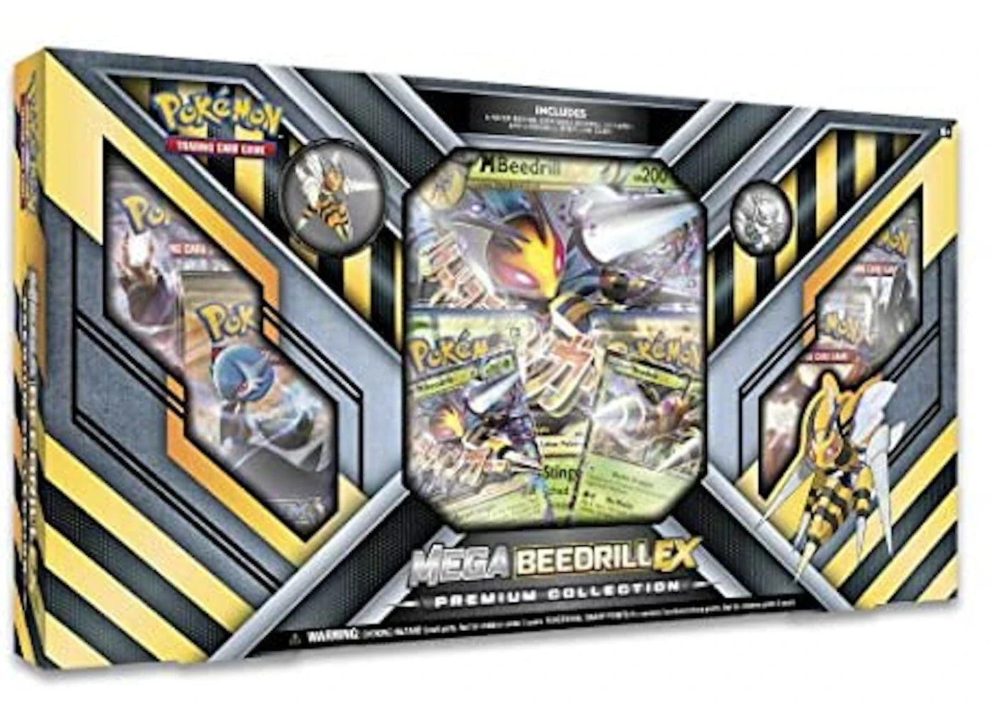 Pokémon 2016 Pokemon TCG Mega Beedrill EX Premium Collection