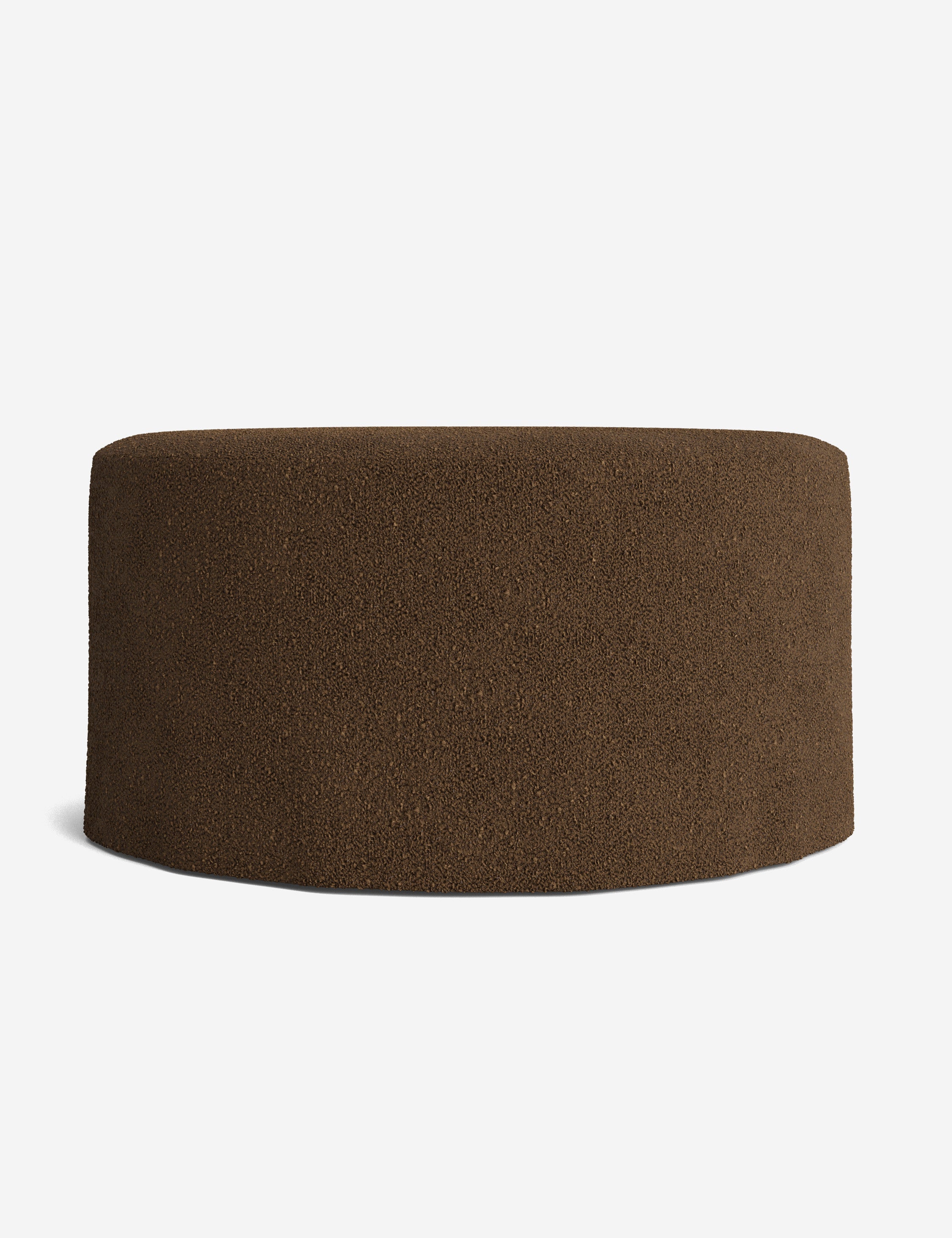 Lulu and Georgia Portola Slipcover Round Ottoman - view 50