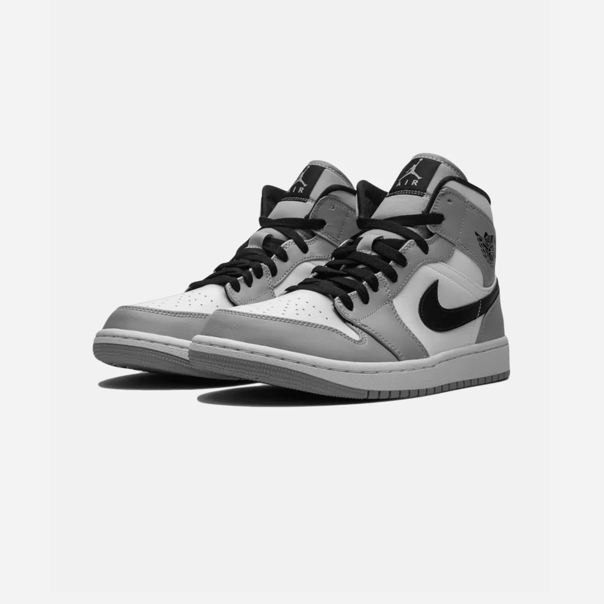 Nike Air Jordan 1 Mid Light Smoke Grey - view 2