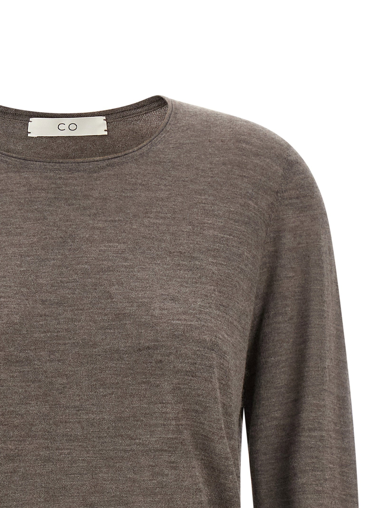 Co Sweater With Rolled Neckline – 100% cashmere - view 3