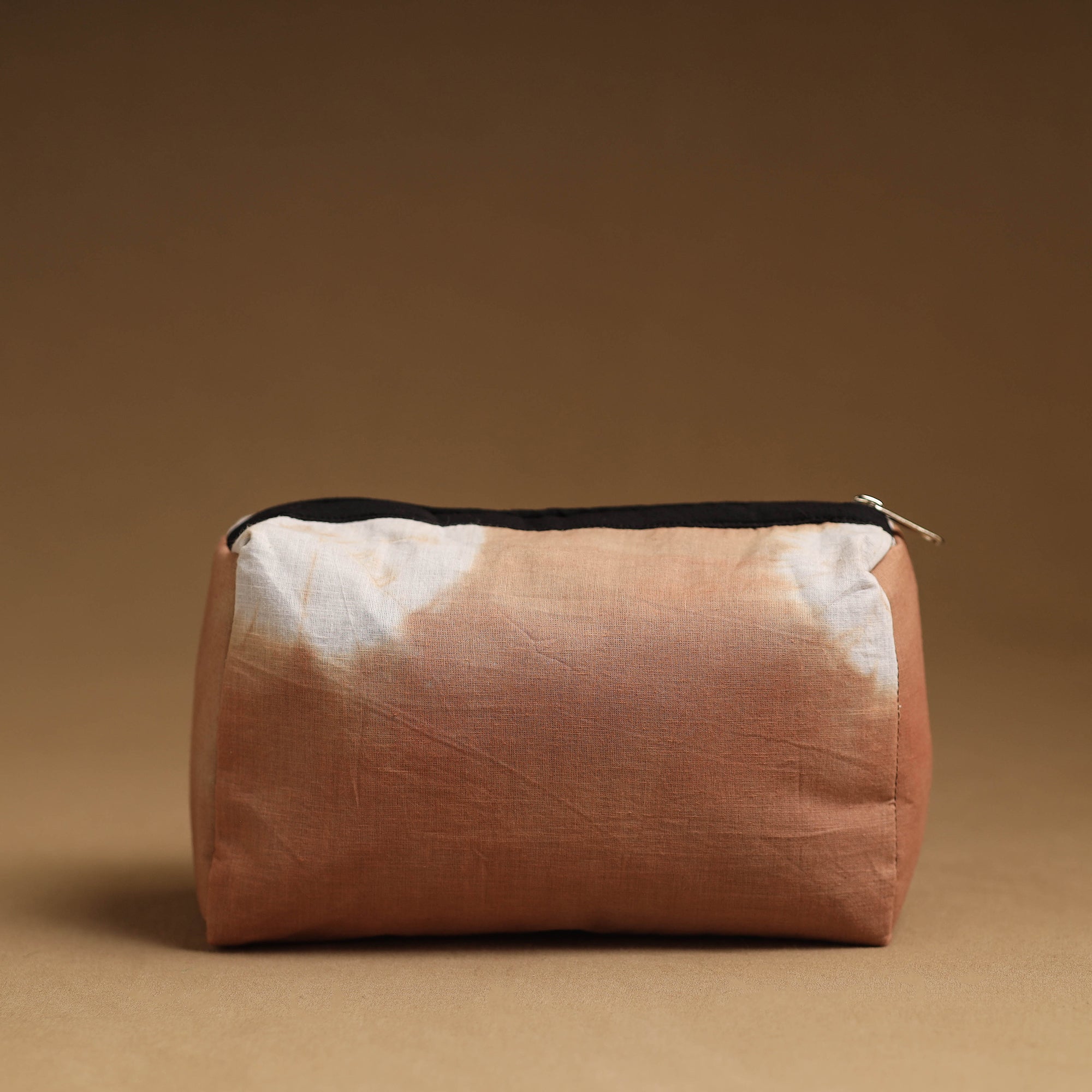 NOORI BAZAR Brown - Handmade Cotton Toiletry Pouch 18