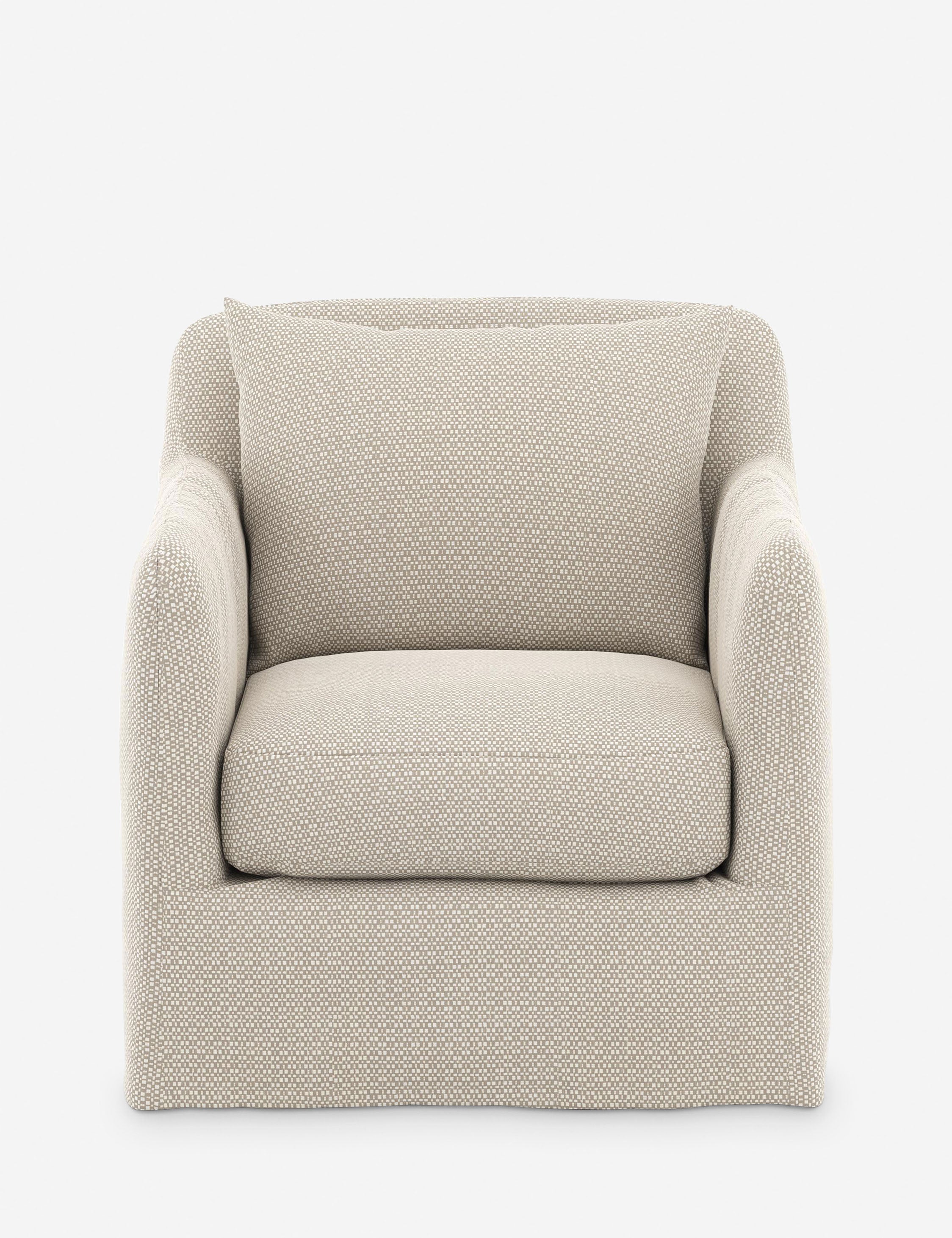 Lulu and Georgia Sakura Indoor / Outdoor Swivel Chair - view 2