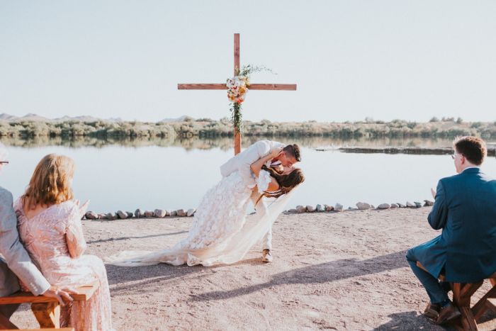 fiftyflowers.com Trendy Minimalist Desert Wedding - view 12