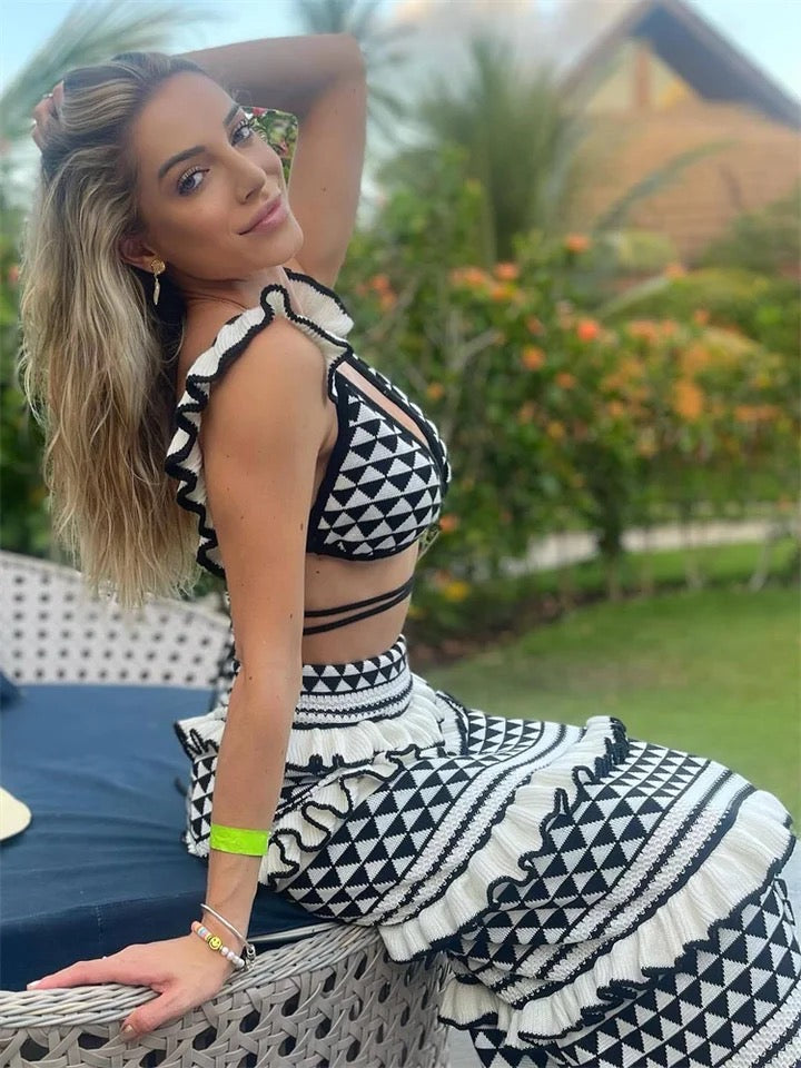 Alamode By Akanksha Farry Crochet Holiday Coord - Resortwear - view 3
