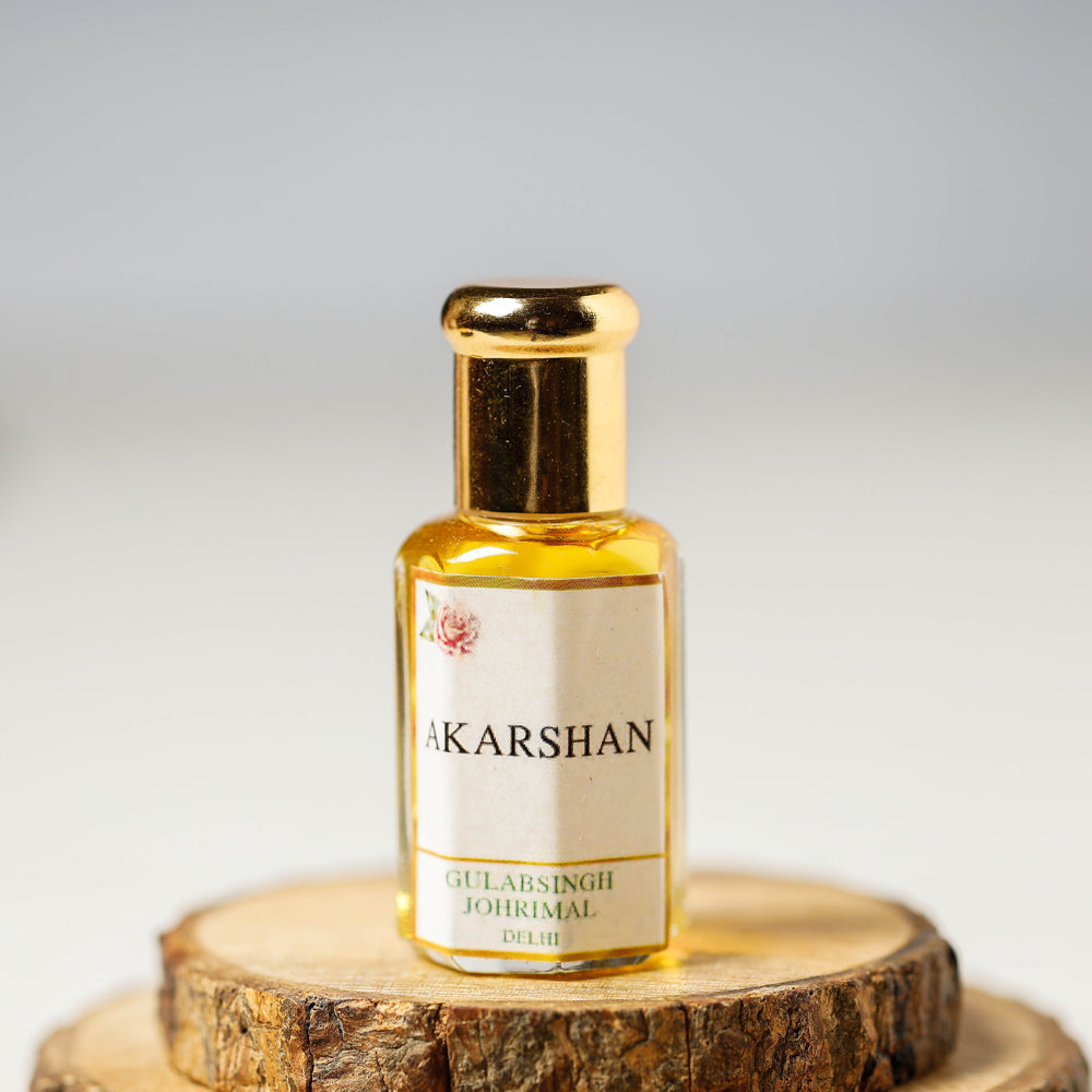 GULAB SINGH JOHRIMAL - ESTD. 1816 Akarshan- Natural Attar Unisex Perfume Oil 10ml
