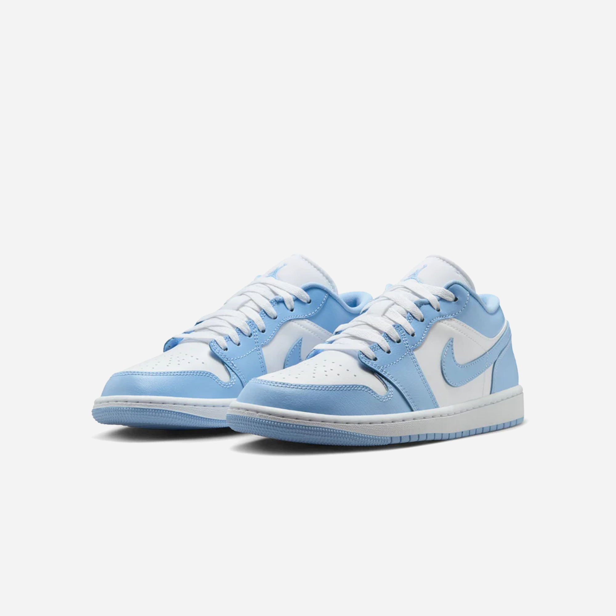 Nike Air Jordan 1 Low White Aluminum - view 2