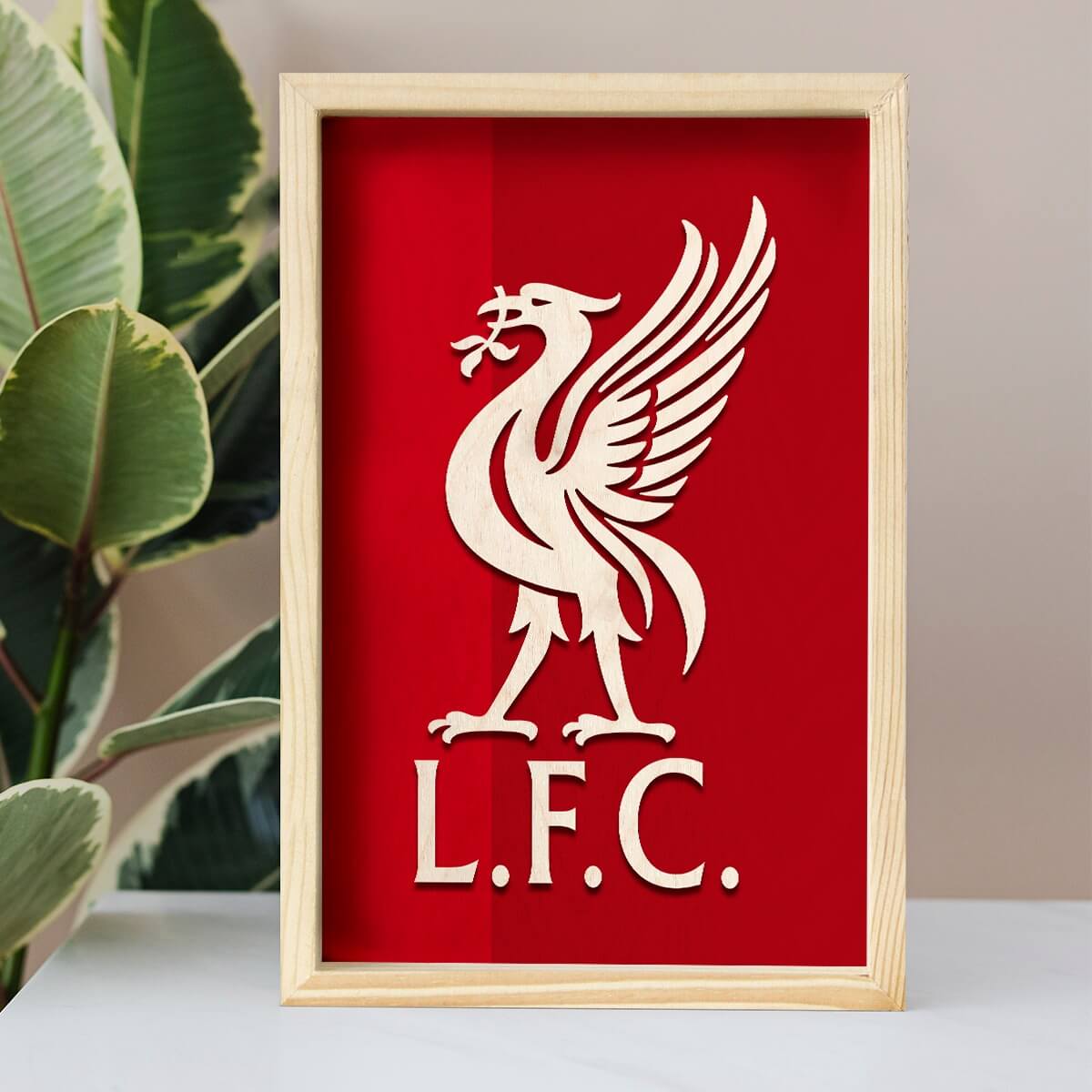 Bigsmall_cc Liverpool F.C. Wooden Wall Art - view 2