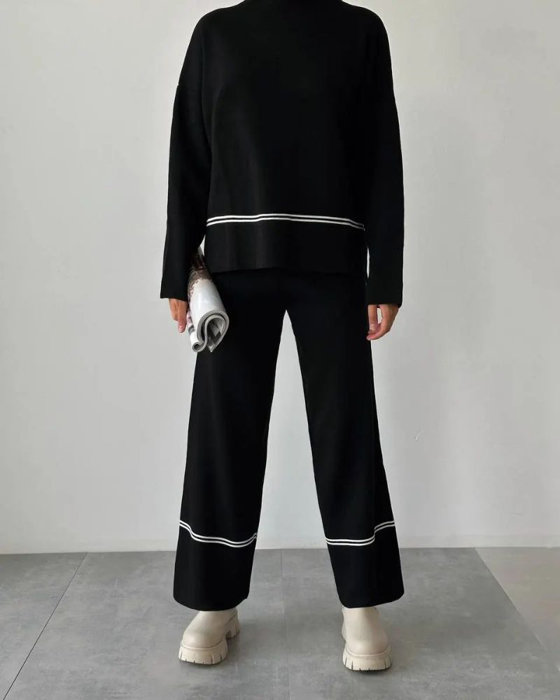 Alamode By Akanksha Sumaya Luxe Winter Coord Set - Tracksuit - view 3